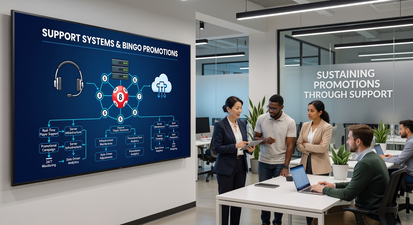 Bingo support dashboard showing real-time ticket resolution during a promotional period