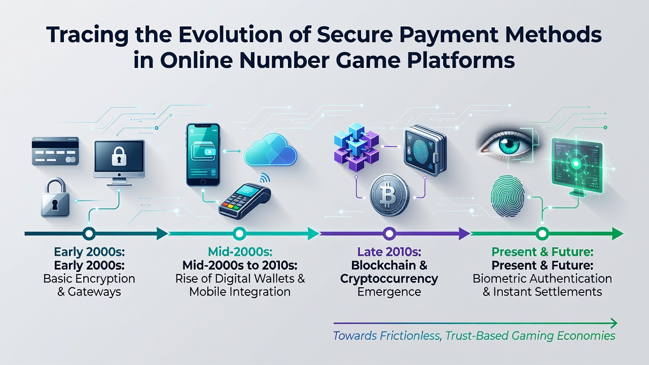 Illustration of secure mobile payment flow used in contemporary number game applications